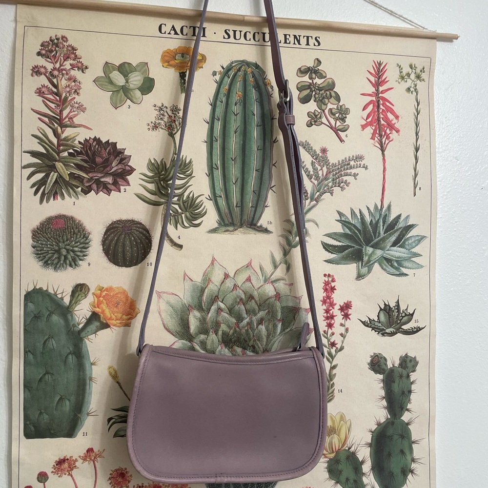 Elegant Mauve Shoulder Bag